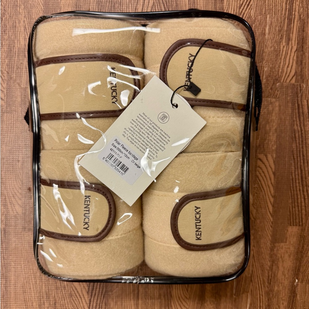 Kentucky Equestrian Polo Wraps in Beige